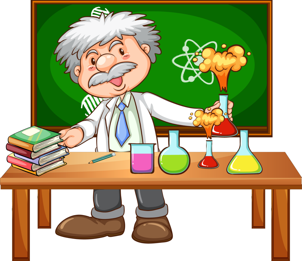 Уроки про химию. Физика мультяшная. Учитель химии мультяшный. Ученый клипарт. Ученый картинка для детей.