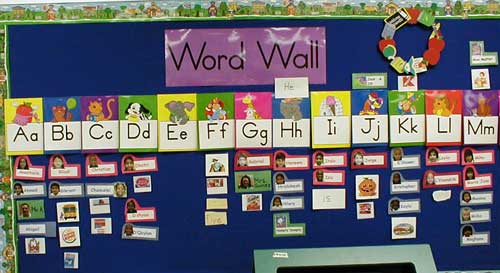 Wall word Engage Kids