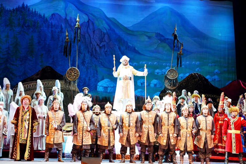 Деятели казахского народа. Казахский театр. Казахская опера. Астана опера Алпамыс.